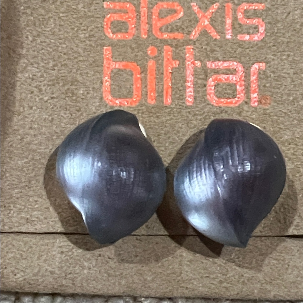 Alexis Bittar Lucite Clip On Earrings